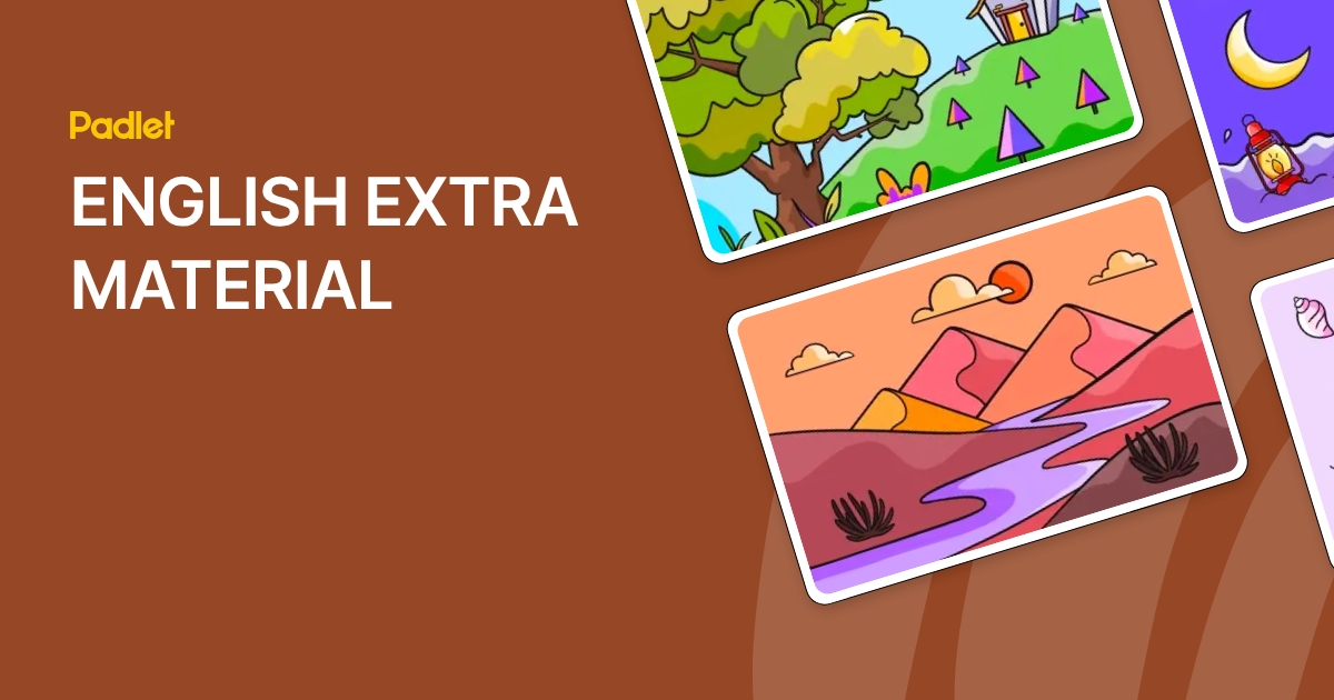 Extra Material ENGLISH EXTRA MATERIAL