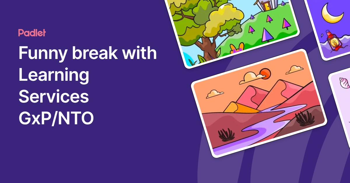 Funny break with Learning Services GxP/NTO