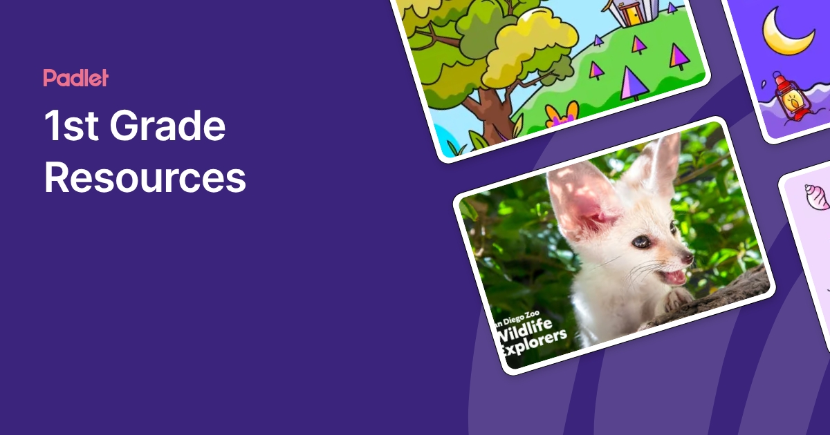 1st Grade Resources