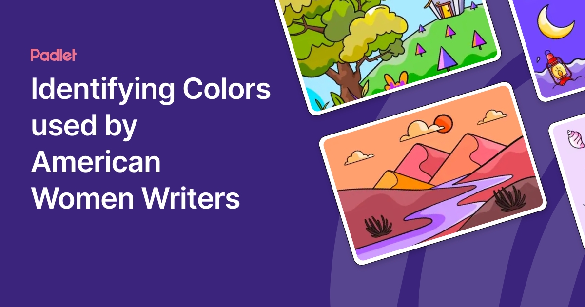 Identifying Colors used by American Women Writers