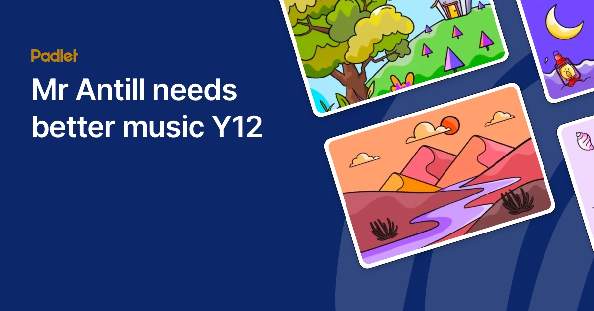 Mr Antill Needs Better Music Y12 Mr antill needs better music y12