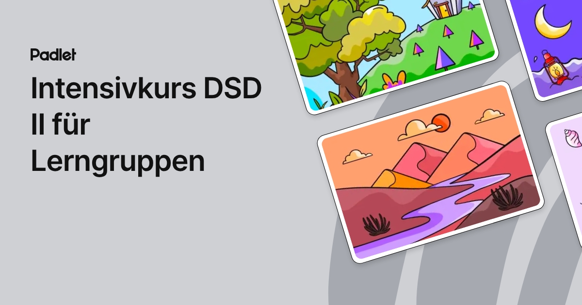 Intensivkurs DSD II für Lerngruppen