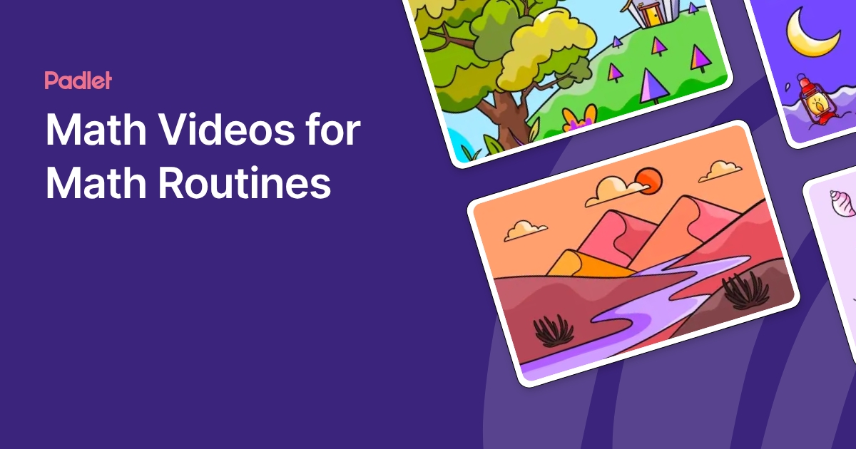 Math Videos for Math Routines