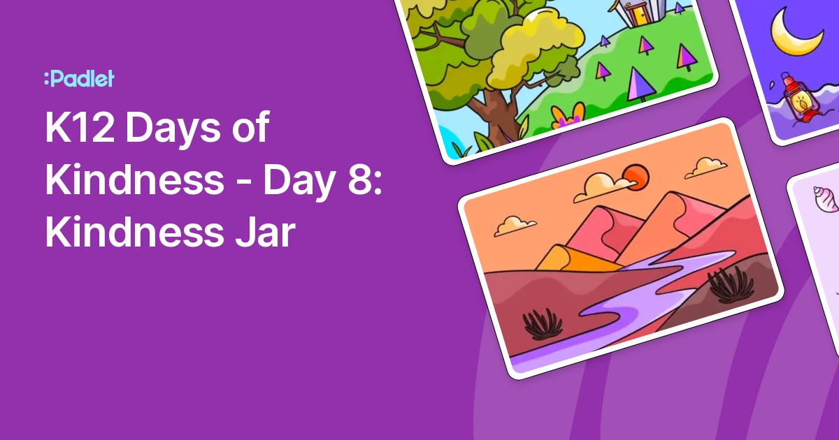 K12 Days of Kindness - Day 8: Kindness Jar