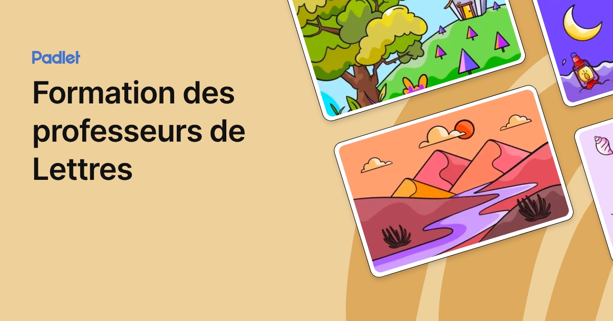 Formation des professeurs de Lettres