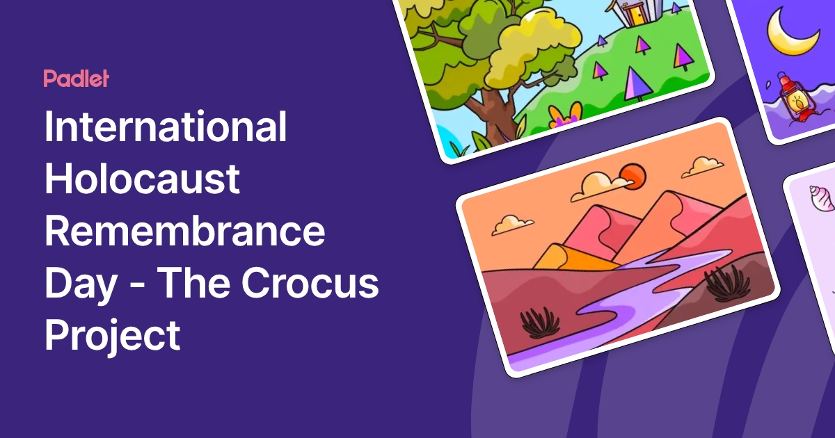 International Holocaust Remembrance Day - The Crocus Project