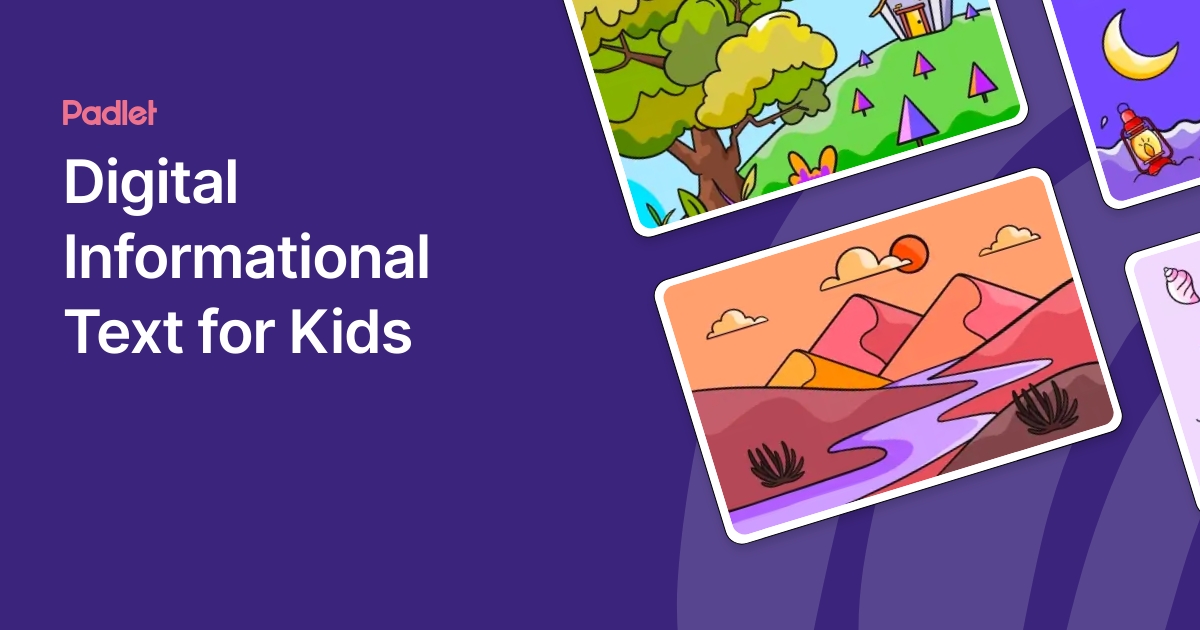 Digital Informational Text for Kids