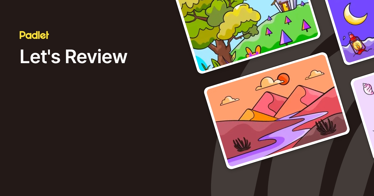 Let's Review
