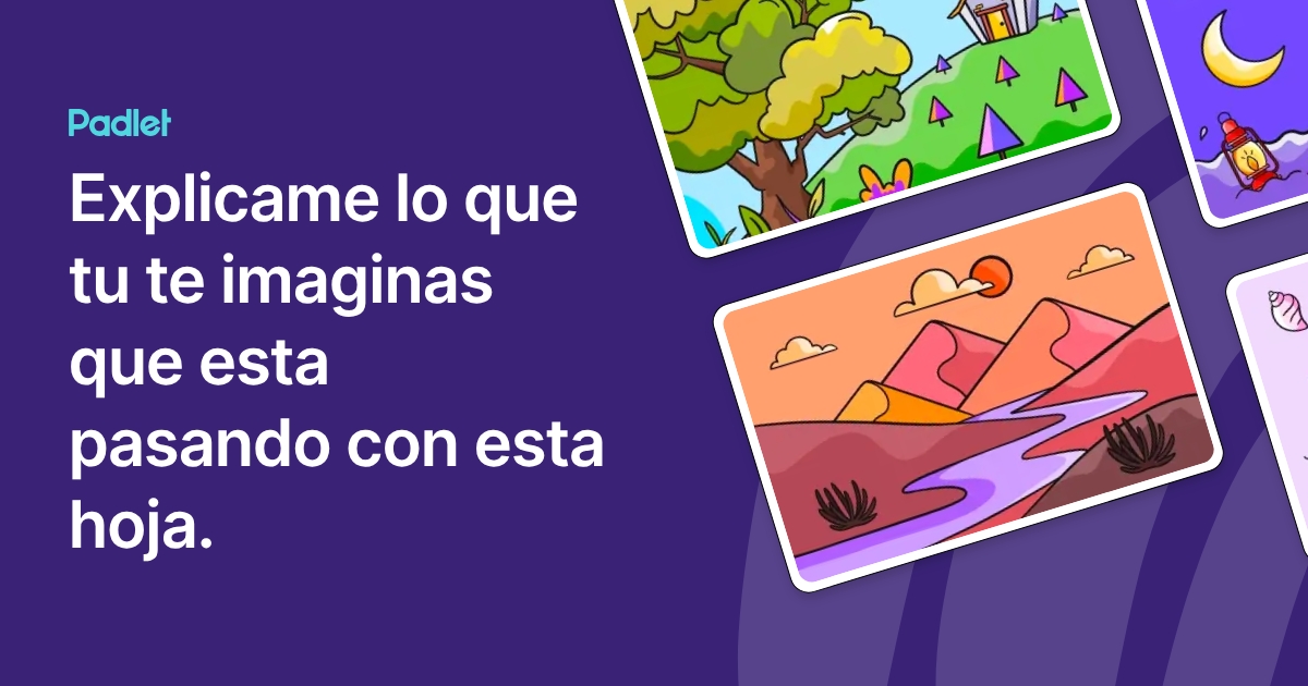 Explicame lo que tu te imaginas que esta pasando con esta hoja.