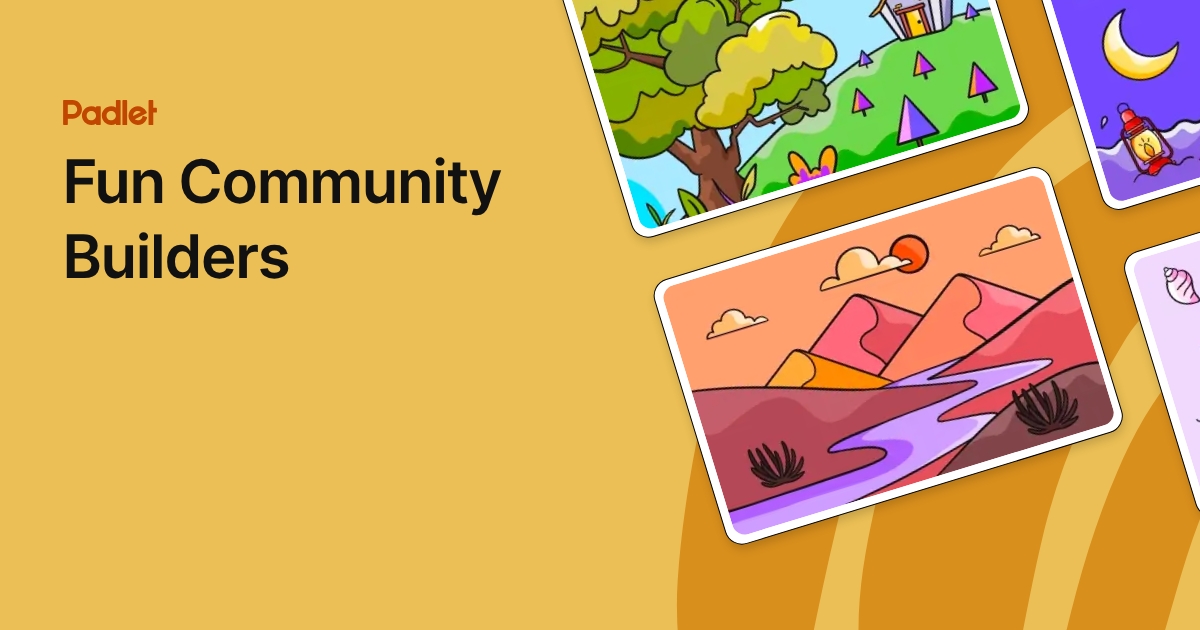 Example Community Builders Fun Community Builders