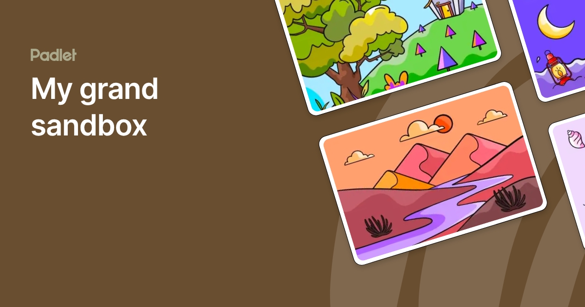 My grand sandbox