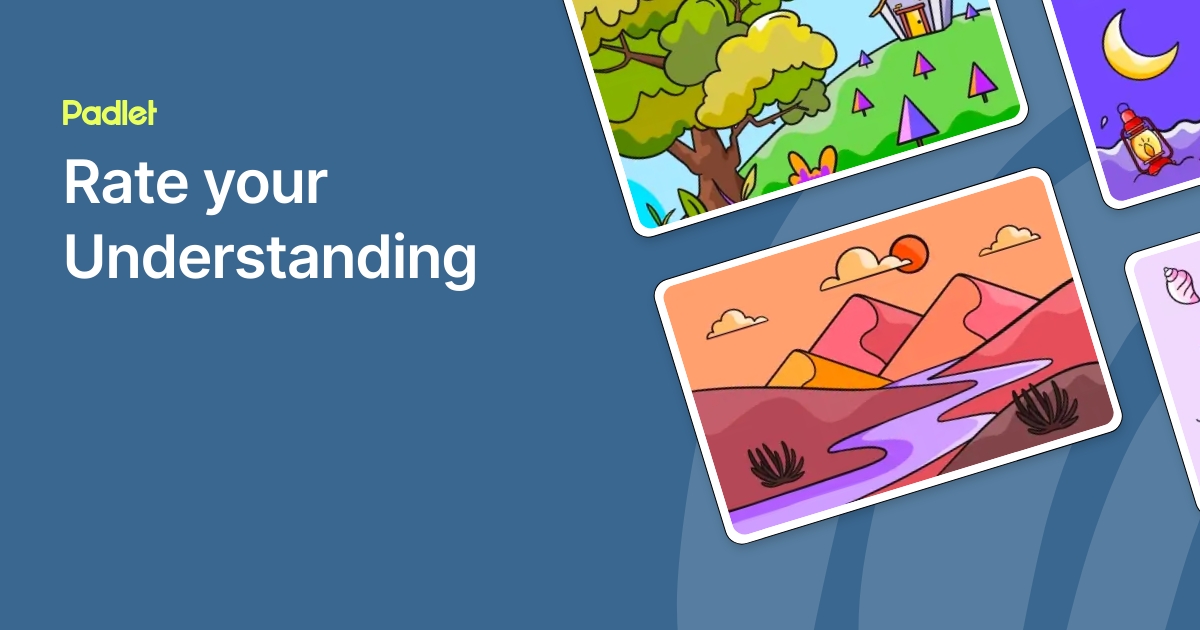 Rate your Understanding