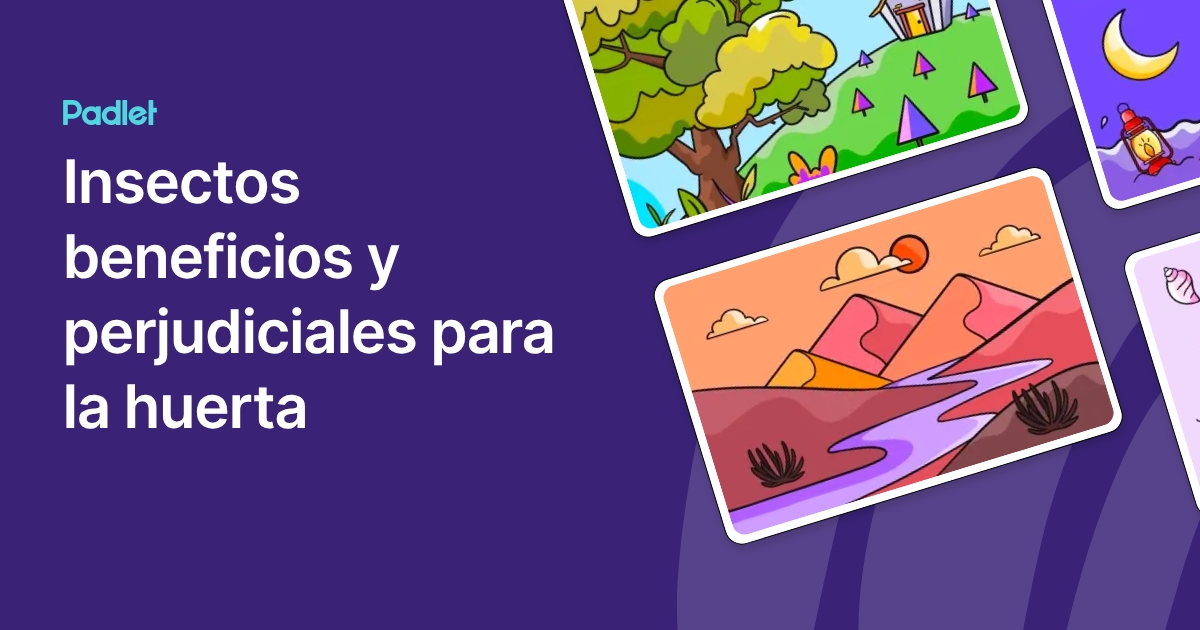 Insectos beneficios y perjudiciales para la huerta