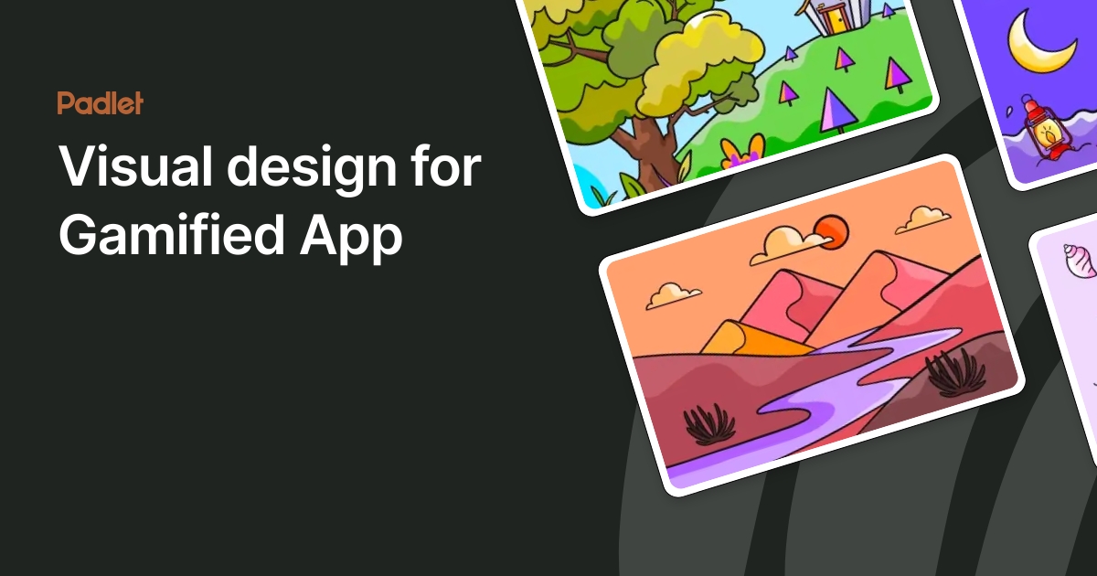 Visual design for Gamified App