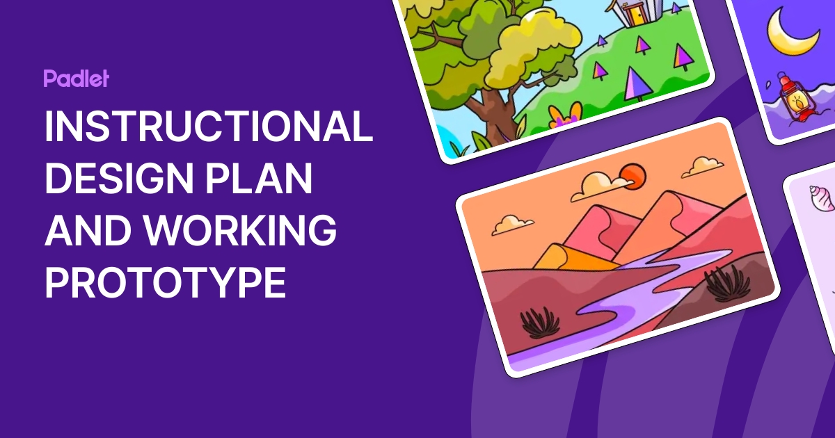 INSTRUCTIONAL DESIGN PLAN AND WORKING PROTOTYPE
