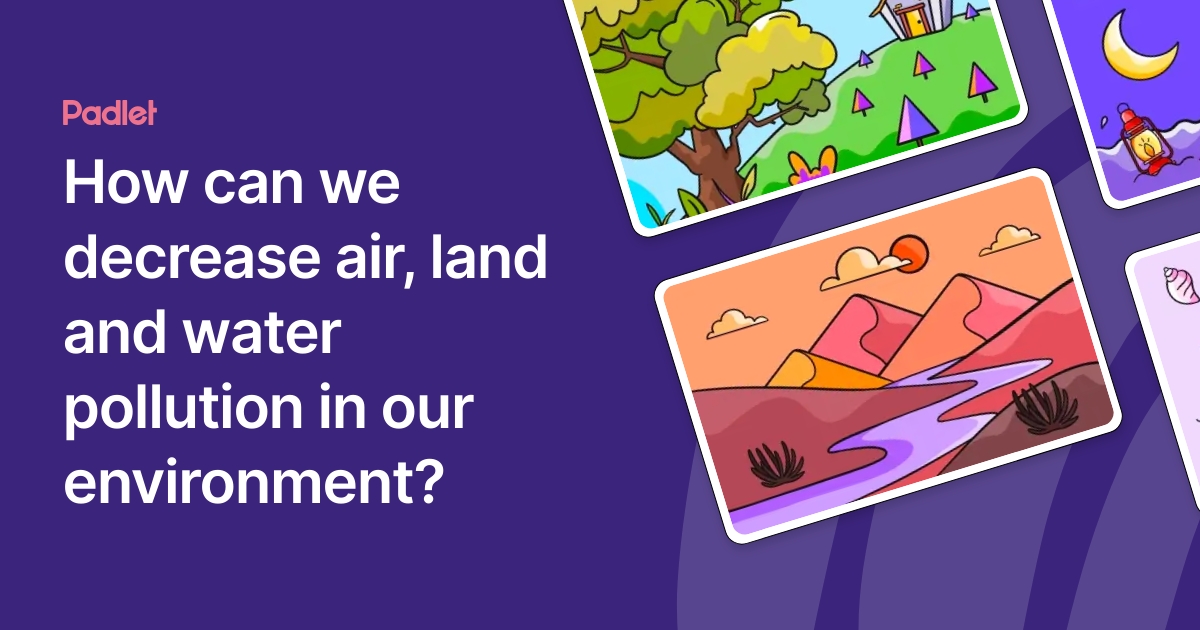 How Can We Decrease Air Pollution