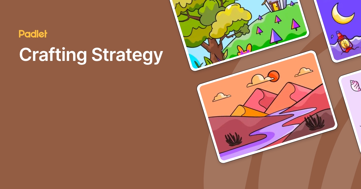 Crafting Strategy