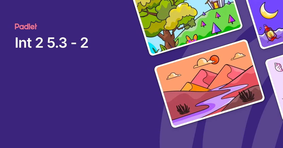Int2 Program Int 2 5.3 - 2