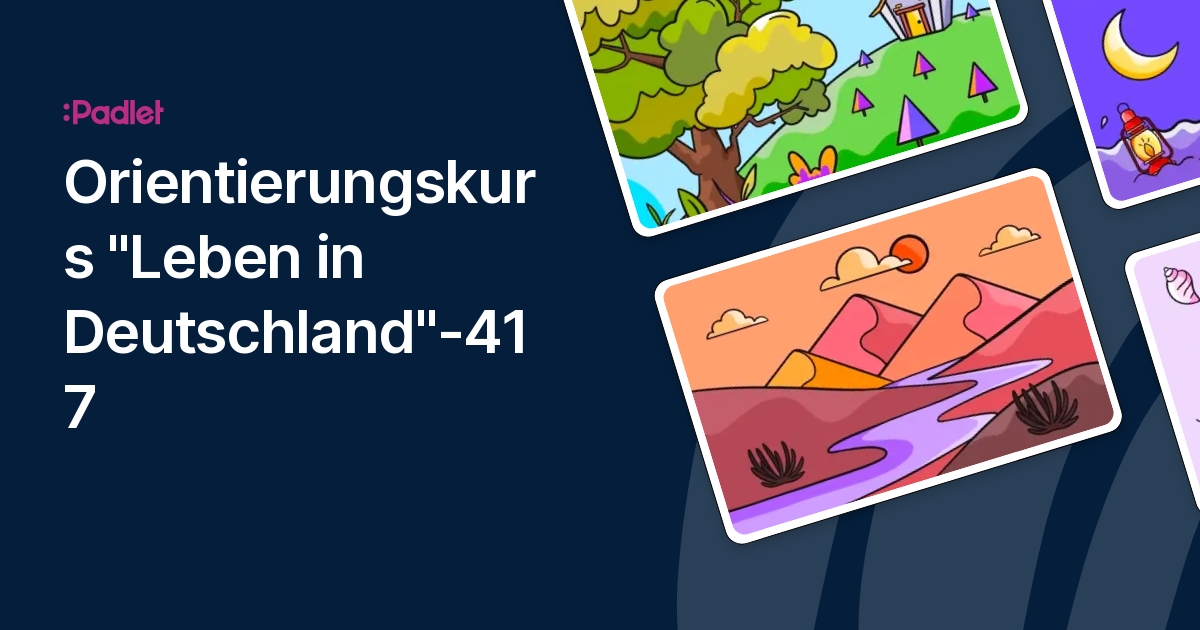 Mein Leben In Deutschland Der Orientierungskurs Orientierungskurs "Leben in Deutschland"-417
