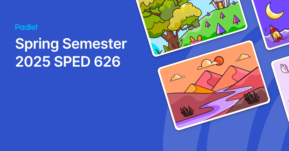 Spring Semester 2025 SPED 626