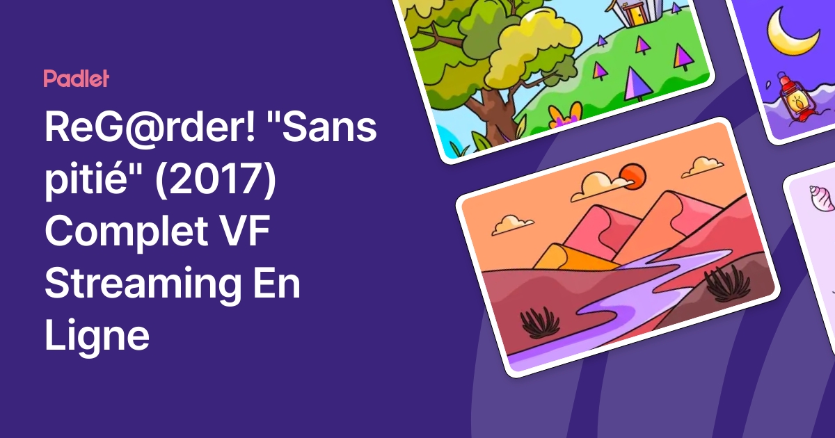 ReG@rder! "Sans pitié" (2017) Complet VF Streaming En Ligne
