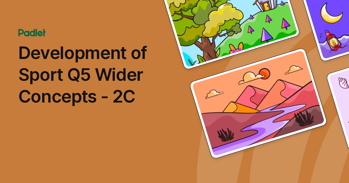 Development of Sport Q5 Wider Concepts - 2C