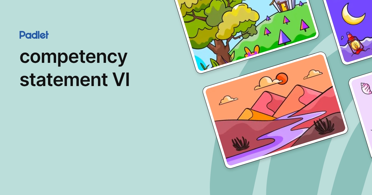 competency statement VI