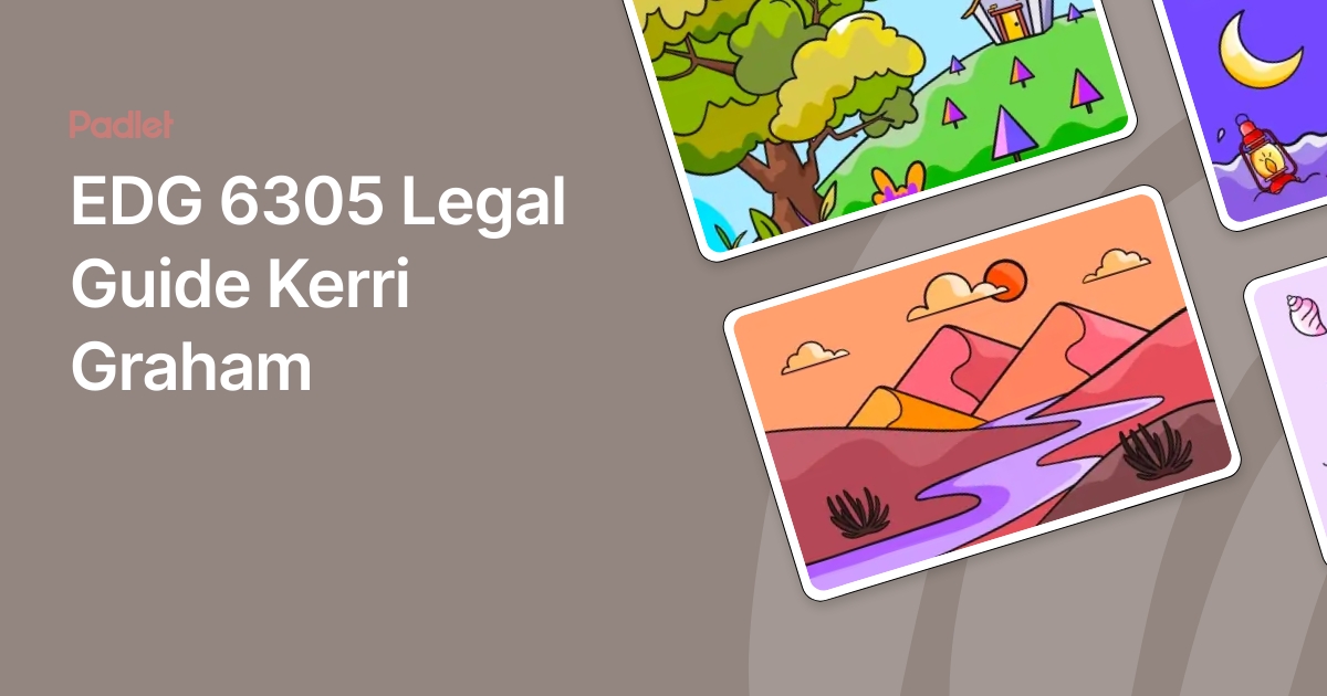 EDG 6305 Legal Guide Kerri Graham