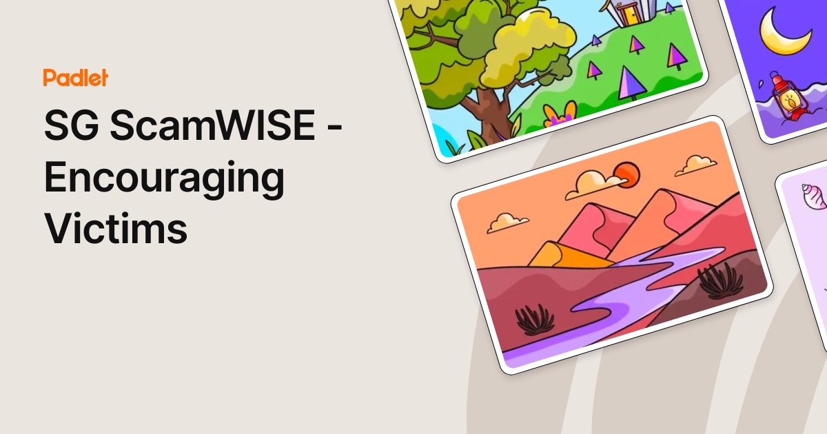 SG ScamWISE - Encouraging Victims