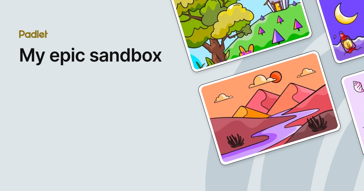 My epic sandbox