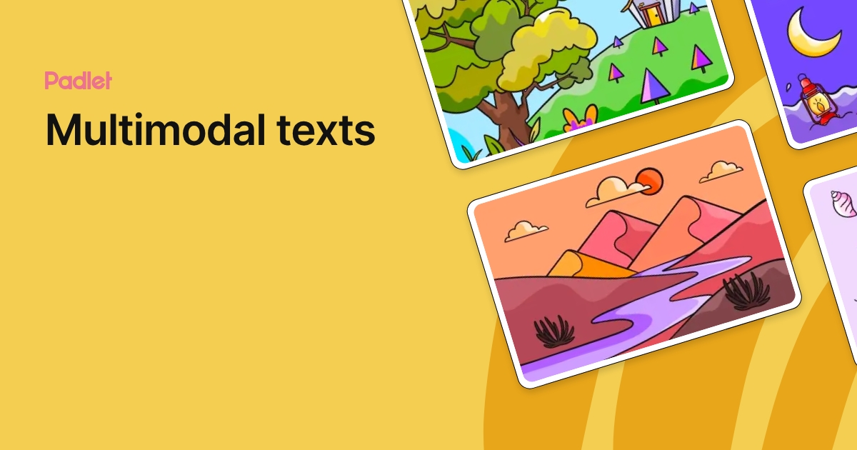 Multimodal texts