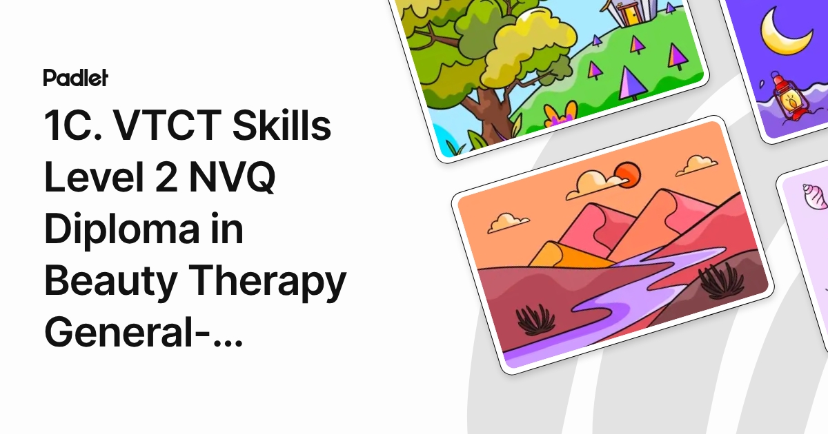 1C. VTCT Skills Level 2 NVQ Diploma in Beauty Therapy General-AB20026
