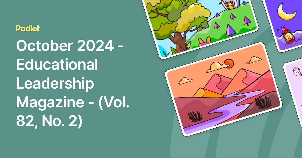 October 2024 - Educational Leadership Magazine - (Vol. 82, No. 2)