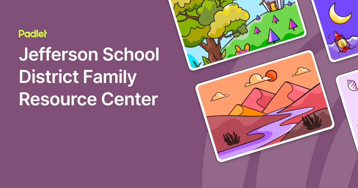 Jefferson School District Family Resource Center