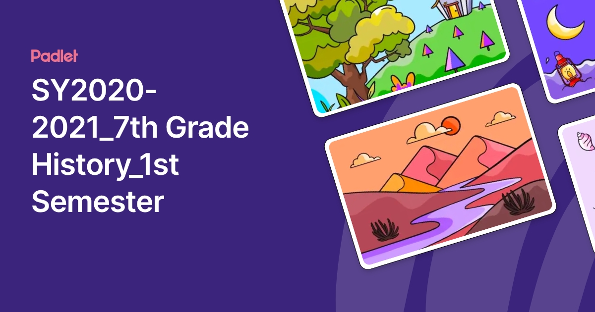 SY2020-2021_7th Grade History_1st Semester