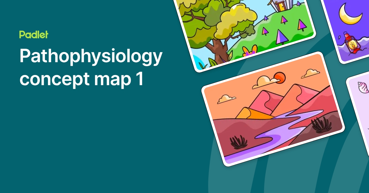 Pathophysiology Knowledge Graph Pathophysiology concept map 1