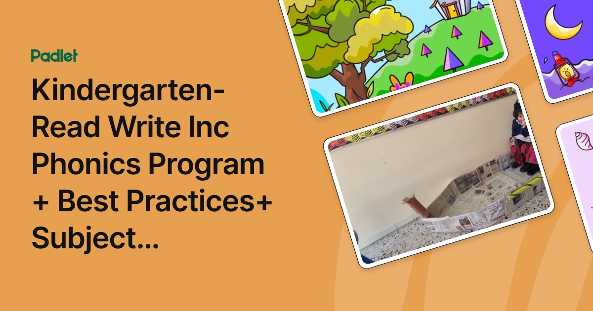 Kindergarten-Read Write Inc Phonics Program + Best Practices+ Subject ...