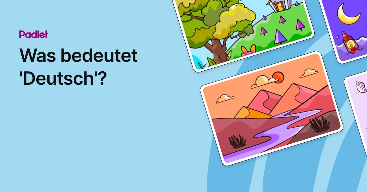 Was bedeutet 'Deutsch'?
