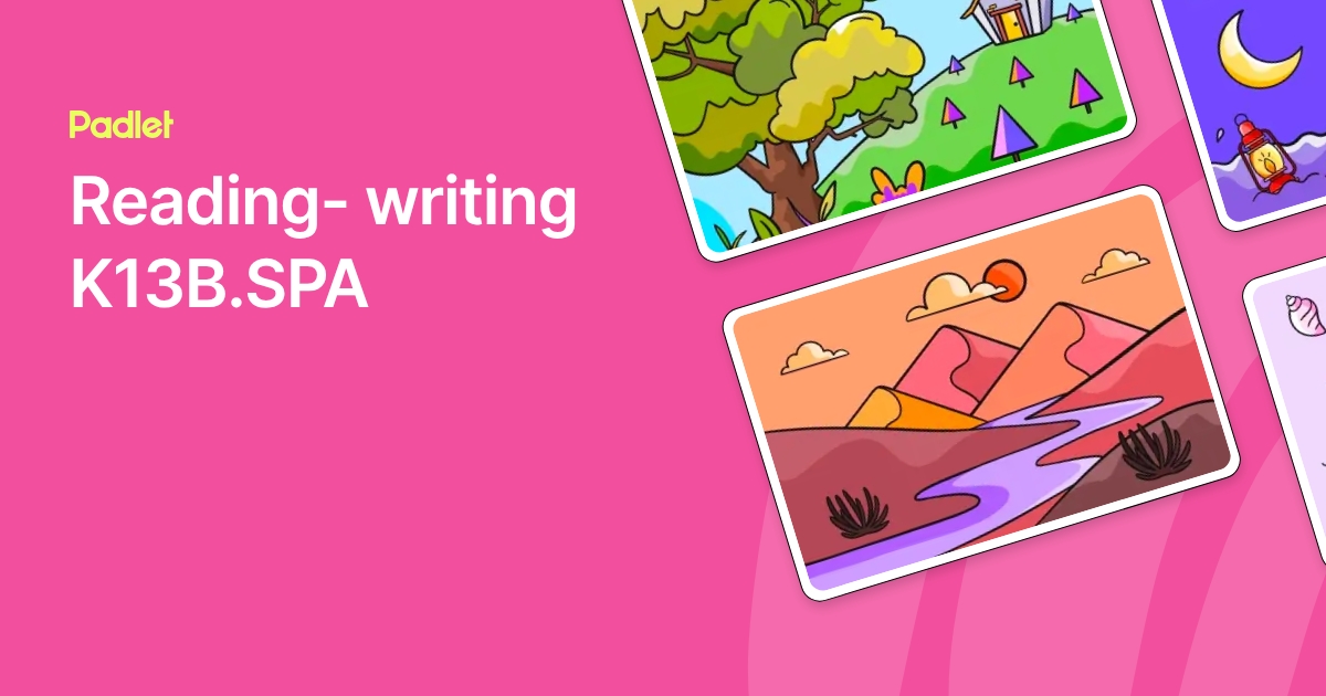 Reading- writing K13B.SPA