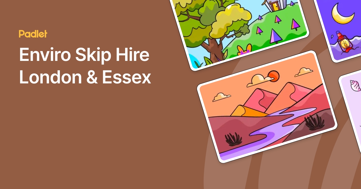 Enviro Skip Hire London & Essex on Padlet