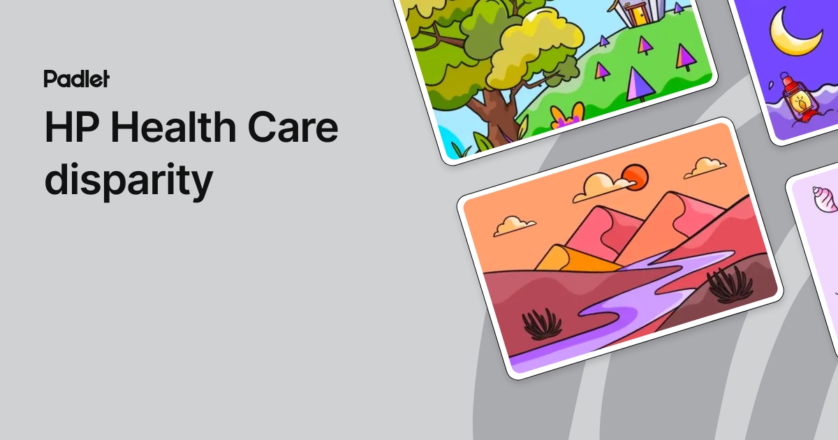 HP Health Care disparity