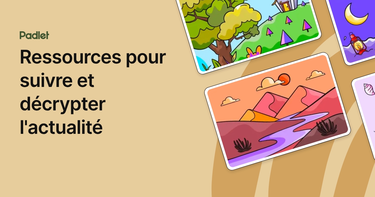 Ressources pour suivre et décrypter l'actualité