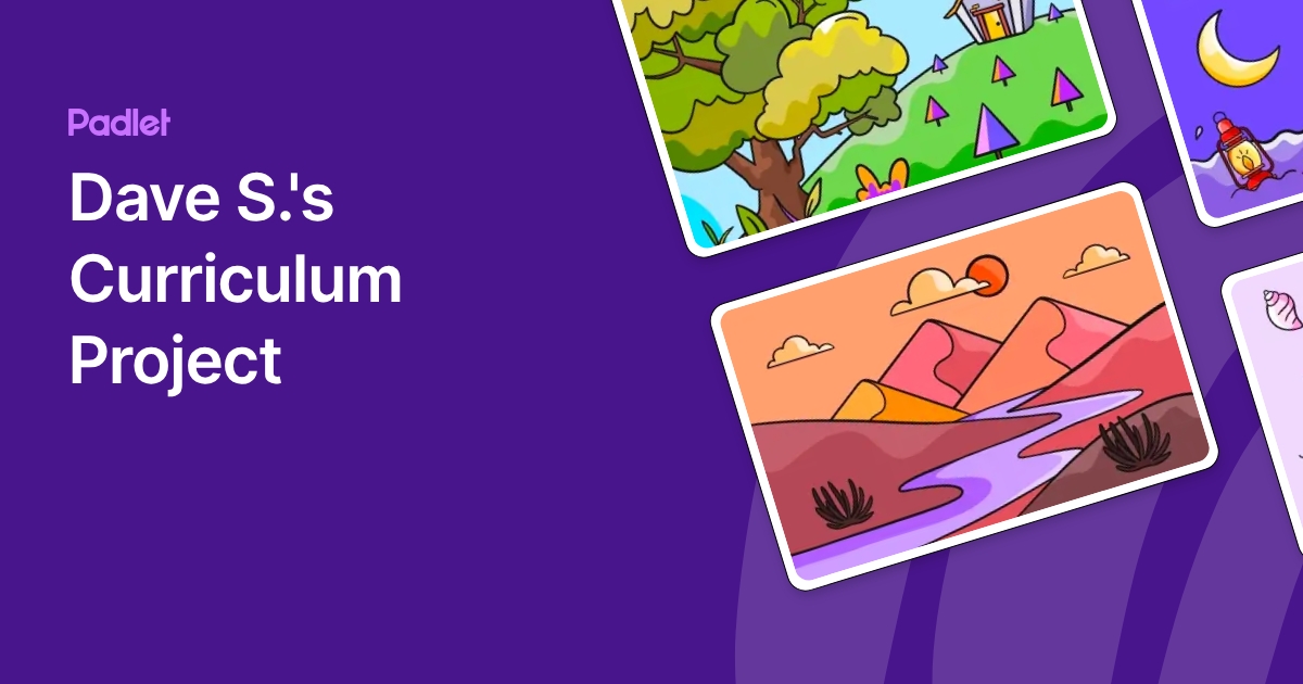 Dave S.'s Curriculum Project