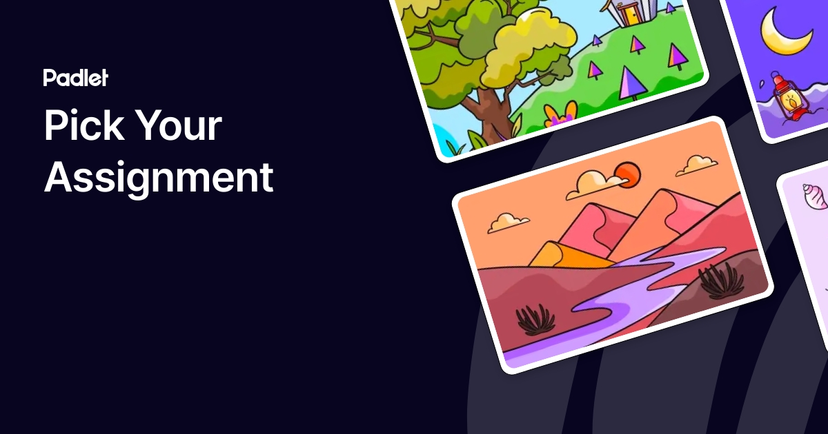 Pick Your Assignment