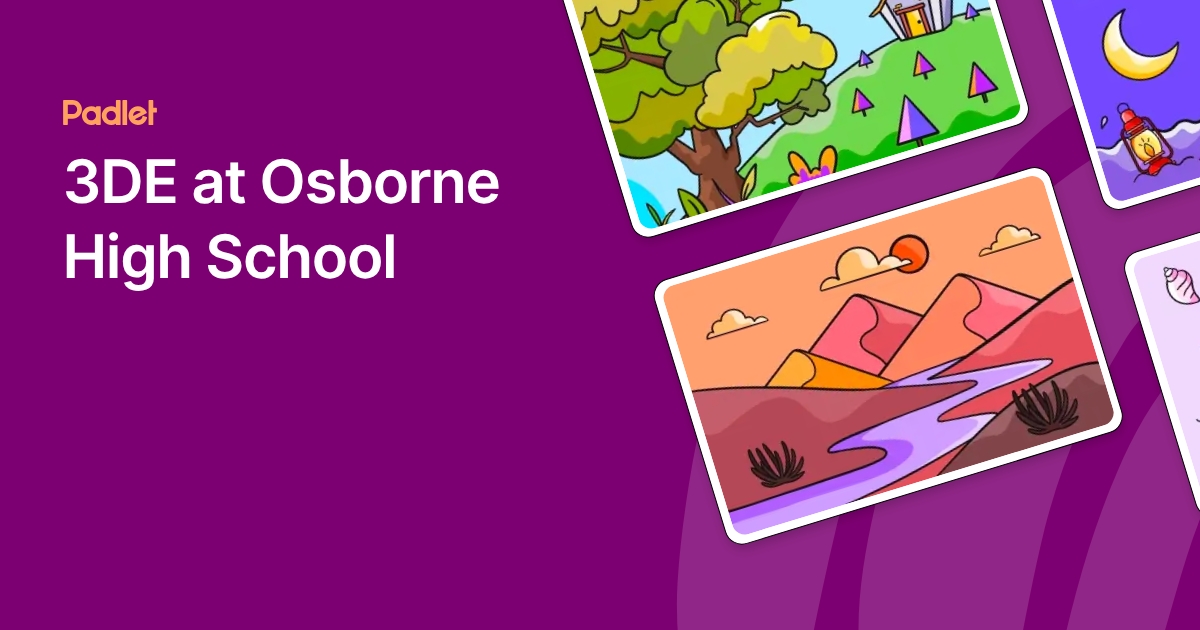 3DE at Osborne High School