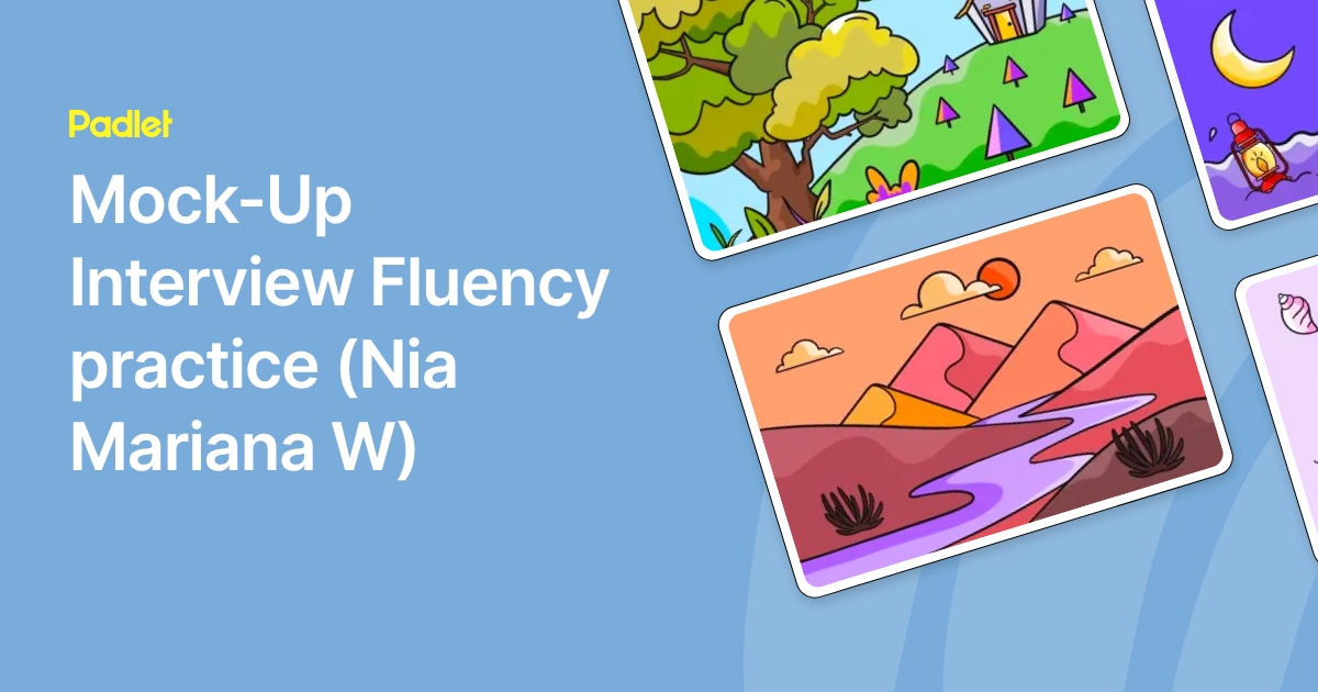 Mock-Up Interview Fluency practice (Nia Mariana W)