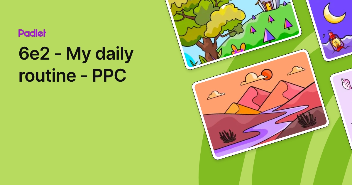 Ppc Routine 6e2 - My daily routine - PPC