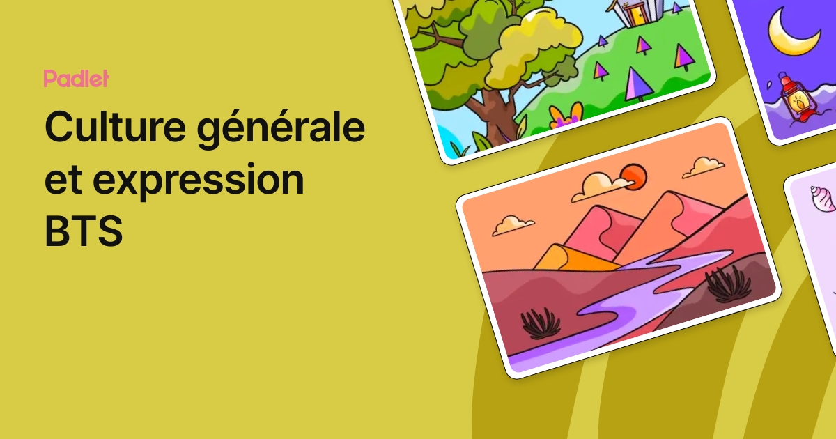 Culture générale et expression BTS