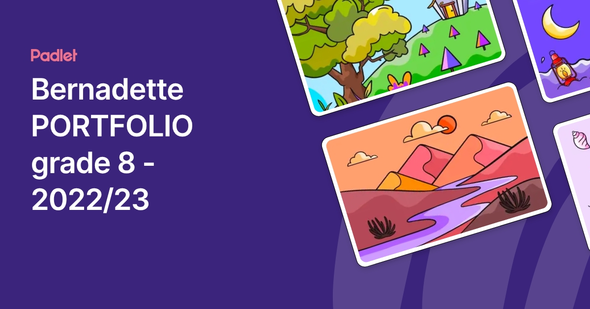 Bernadette PORTFOLIO grade 8 - 2022/23