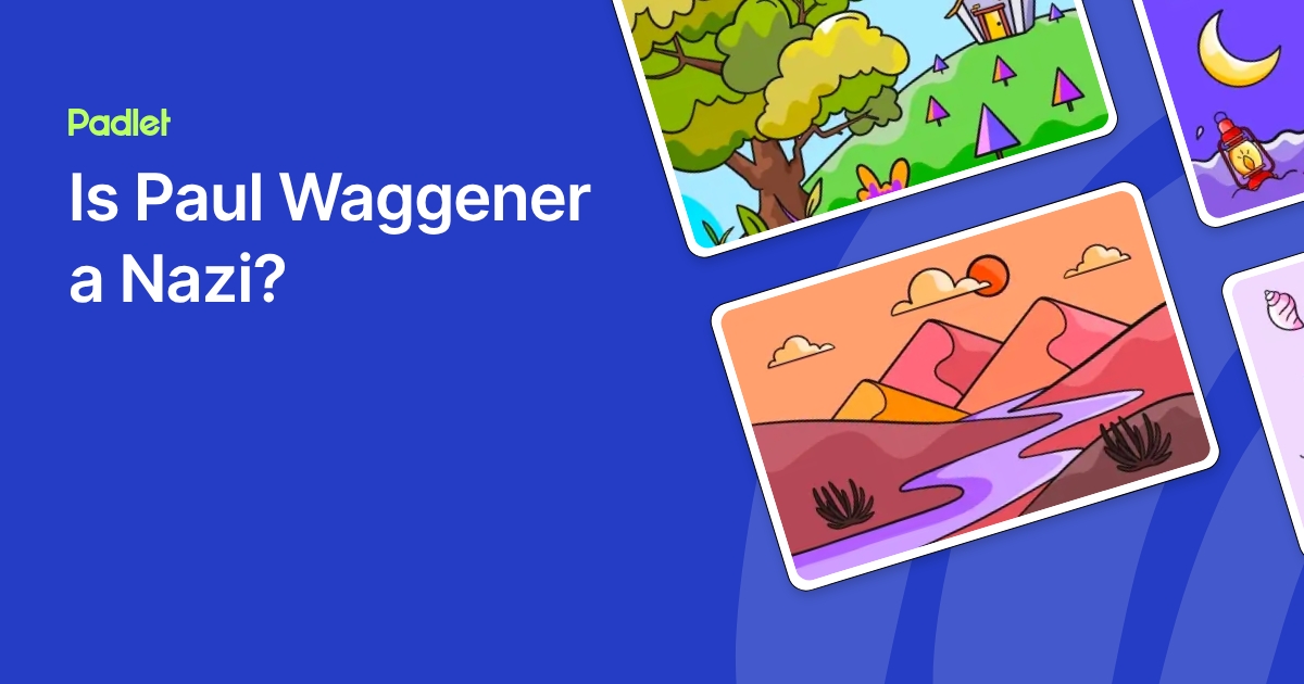 Is Paul Waggener a Nazi?